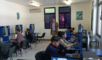 Estudiantes de Liceo Simón Rodríguez en curso HTML 24/01/2023